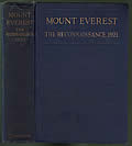 Mount Everest: The Reconnaissance, 1921 First Edition by C.K. Howard-Bury