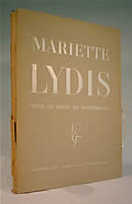 Mariette Lydis by Henry Montherlant