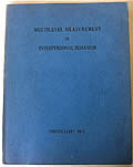 Multilevel Measurement of Interpersonal Behavior 
