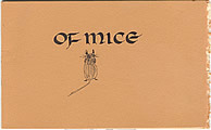 Of Mice: A Selection by Susan Luca