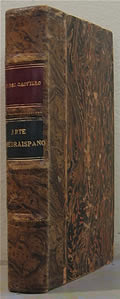 Arte Hebraispano: Grammatica de la Lengua Santa en Idioma Castellano Cover