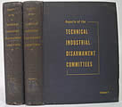 Click here to buy Reports Of The Technical Industrial Disarmament Committees, 2 Volumes by Foreign Economic Administration.