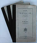 Report on an Inquiry into the Silk Industry in India 3 Volumes
