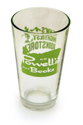 Powell's Pint Glass (Green)
