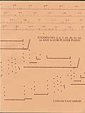 Click here to buy Collected Studies For Player Piano, Vol. 5: Studies No. 2, 6, 7, 14, 20, 21, 24, 26 & 33 For... by Conlon Nancarrow.