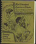 Proceedings Of The First International Symposium On Letterism, Signed Limited Edition by Pietro Ferrua