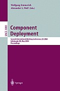 Component Deployment: Second International Working Conference, CD 2004, Edinburgh, UK, May 20-21, 2004: Proceedings
