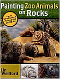 Painting Zoo Animals on Rocks