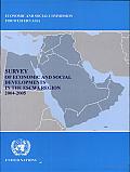 Survey of Economic and Social Developments in the Escwa Region 2004-2005 Cover