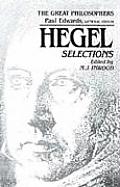 Hegel Selections: The Great Philosophers Series (Great Philosophers) Cover