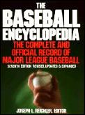 Baseball Encyclopedia 7TH Edition Cover