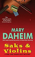 Saks and Violins (Bed-And-Breakfast Mysteries) Cover