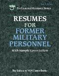 Resumes for Former Military Personnel