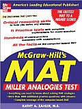 McGraw-Hill's MAT: Miller Analogies Test (McGraw-Hill's Mat) Cover