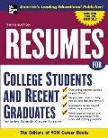 Resumes for College Students and Recent Graduates
