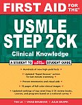 First Aid for the Usmle Step 2 CK (6TH 08 - Old Edition) Cover