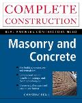 Masonry and Concrete