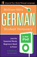 Mcgraw Hills German Student Dictionary for Your Ipod MP3 CD Rom Guide