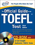Official Guide To the Toefl Ibt - With CD (3RD 09 Edition)