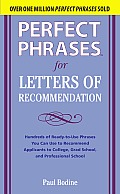 Perfect Phrases for Letters of Recommendation