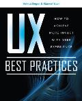 UX Best Practices How to Achieve More Impact with User Experience Cover