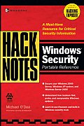 Hacknotes Windows Security Portable Reference (Hacknotes)