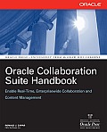 Oracle Collaboration Suite Handbook (Osborne Oracle Press) Cover