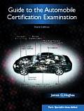 Guide to the Automobile Certification Examination Cover