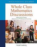 Whole Class Mathematics Discussions (13 Edition)