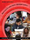 Words Their Way: Word Sorts for Letter Name - Alphabetic Spellers (Words Their Way) Cover