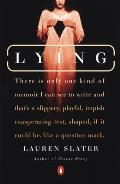 Lying: A Metaphorical Memoir Cover