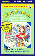 CAM Jan & Mystery of the Dinosaur Bones / Babe Ruth Baseball Flip (Puffin Chapters) Cover