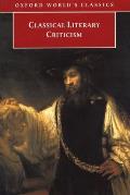 Classical Literary Criticism (Oxford World's Classics) Cover