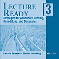 Lecture Ready #3: Sherak: Lecture Ready 3 CD