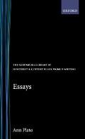 Essays (Schomburg Library of Nineteenth-Century Black Women Writers) Cover