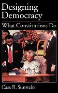 Designing Democracy: What Constitutions Do Cover
