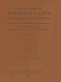 Dictionary of Medieval Latin from British Sources: Fascicule XVI Sol-Syr