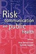 Risk Communication and Public Health Cover