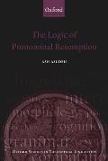The Logic of Pronominal Resumption (Oxford Studies in Theoretical Linguistics)