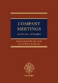 Company Meetings: Law, Practice and Procedure Cover