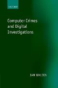 Computer Crimes and Digital Investigations Cover