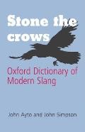 Oxford Dictionary of Modern Slang Cover
