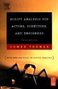 Script Analysis for Actors, Directors, and Designers