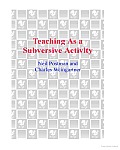 Teaching as a Subversive Activity Cover