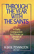 Through the Year with the Saints Cover
