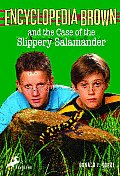 Encyclopedia Brown and the Case of the Slippery Salamander Cover