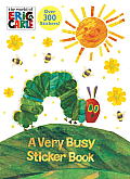 A Very Busy Sticker Book (the World of Eric Carle) (Color Plus Flocked Stickers)