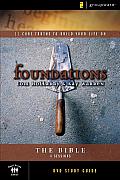 Foundations: The Bible: Small Group Study (Foundations) Cover