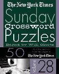 New York Times Sunday Crossword Puzzles #28: The New York Times Sunday Crossword Puzzles Cover