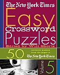 New York Times Easy Crossword Puzzles Volume 5 Cover